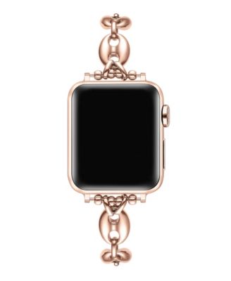 Шикарный ремешок Poppy из нержавеющей стали для Apple Watch gold