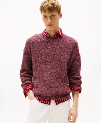 Мужской свитер с круглым вырезом в рубчик от Tommy Hilfiger от Mouline