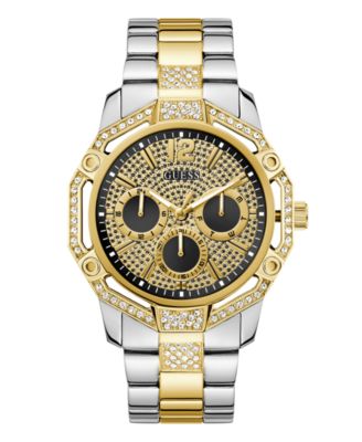 Мужские двухцветные многофункциональные часы GUESS, 46 мм