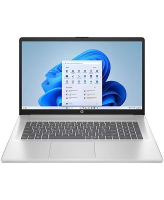 Ноутбук HP с сенсорным экраном диагональю 17,3 дюйма, Intel Core i5-1335U, 16 ГБ оперативной памяти, Intel Iris Xe Graphics, 512 ГБ SSD-накопителя - серебристый