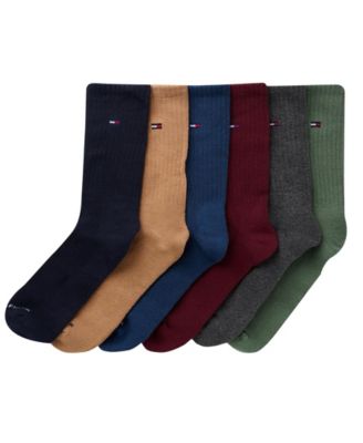 Мужские носки Tommy Hilfiger Sports Crew на мягкой подошве, 6 штук в упаковке