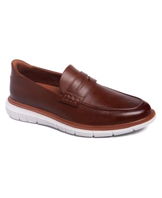 Легкие пенни-лоферы Marc Joseph New York Men's Empire Street с технологией Hands-Free Slip On Technology