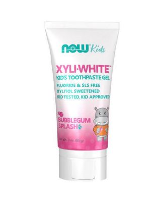 Детская зубная паста NOW Foods XyliWhite, жевательная резинка, 3 унции, без цвета