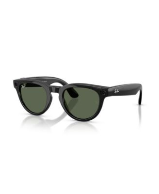 Очки Ray-Ban унисекс с искусственным интеллектом, Meta Low Bridge Fit Headliner RW4013F - GEN 2 черные