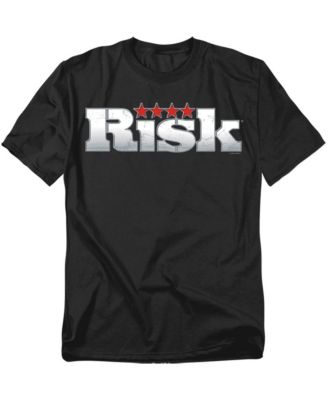 Футболка с логотипом Hasbro+ Big & Tall Risk, выполненная из гранита