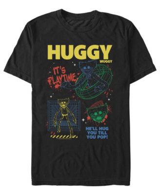 Мужская футболка с графическим принтом Poppy Playtime от Fifth Sun, черная