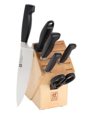 Набор ножевых блоков Zwilling Four Star из 7 предметов