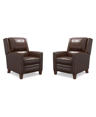 Parker Living Connor - Эспрессо-кресло с ручным управлением, две упаковки коричневого цвета