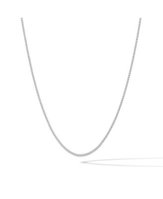 Мужская микро-кубинская цепочка Vincero из стерлингового серебра 1,7 мм и золота 14 Карат 21"