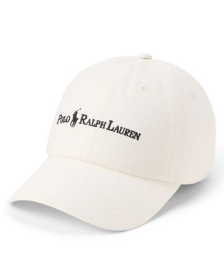 Женская бейсболка Polo Ralph Lauren из хлопчатобумажной саржи