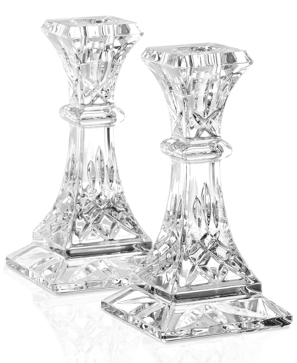 Waterford Lismore Candle Holders   Candles & Home Fragrance   for the