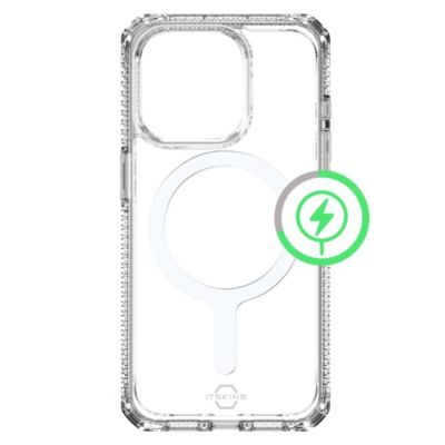 Чехол ITSKINS Hybrid_R для iPhone 15 Pro Max, прозрачный