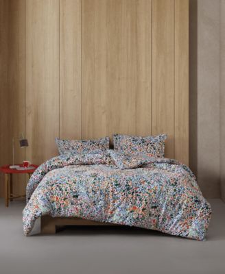 Хлопковое одеяло Marimekko Rantaniitty, 3 шт. Комплект постельного белья, Полный/Королева