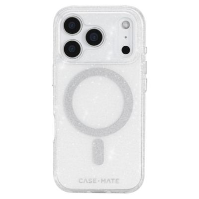 Чехол-накладка Sheer Twinkle MagSafe Case для Apple iPhone 17 Pro Max серебристого цвета