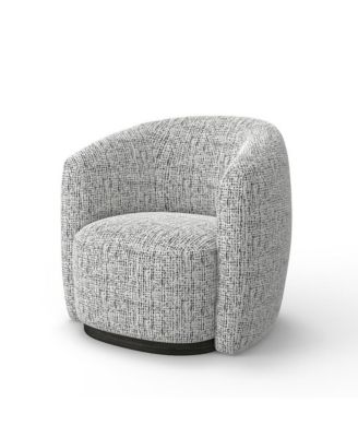 Вращающееся акцентное кресло Parker Living из полиэстера Tatum - Nightshade, 1 шт.