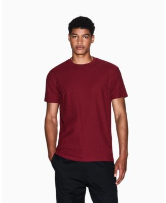 Мужская футболка A|X Armani Exchange из мерсеризованного жаккарда с логотипом multi