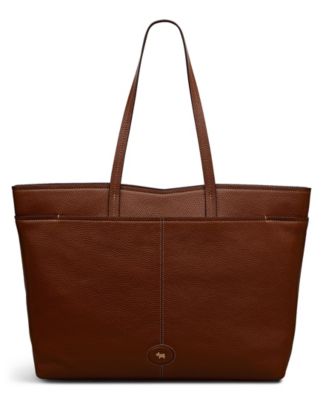 Большая сумка-тоут Radley London Maldon Mews на молнии коричневого цвета