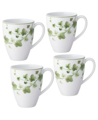 Набор из 4 кружек Noritake Ivy Whisper, 16 унций.
