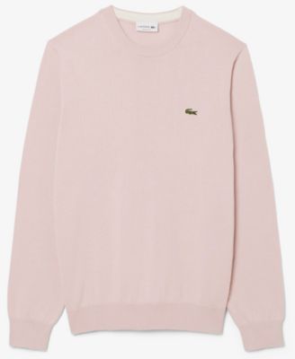 Мужской однотонный свитер из крокодиловой кожи Lacoste