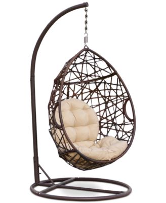 grey armchair