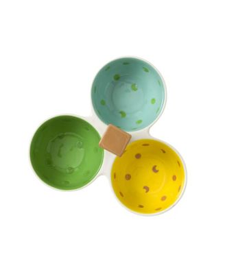 Необычные товары Сервировщик фарфоровых закусочных для маринадов Pickleball