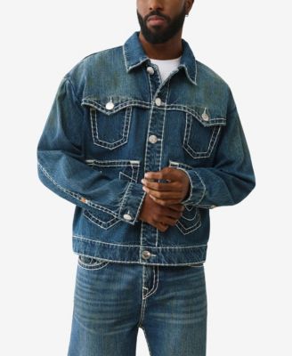 Мужская куртка Super T с длинными рукавами и заниженным плечом True Religion для мужчин