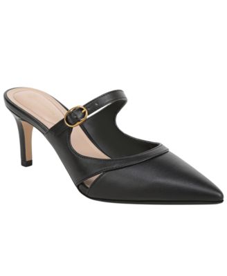 Женские летние шлепанцы Mary Jane с острым носком от Giani Bernini, эксклюзивный черный цвет Macy's