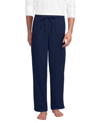 Мужские фланелевые пижамные брюки Lands'End с высоким ворсом и флисовой подкладкой