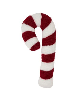 Декоративная подушка Saro Lifestyle Candy Cane Twist с поли-наполнителем, 9 