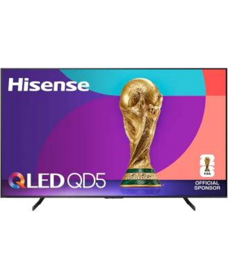98-дюймовый QLED Smart Google TV серии QD5 с разрешением 4K и квантовой точкой, Dolby Vision HDR10+, Wi-Fi 6, игровой режим, совместимость с Alexa / Google - 98QD5QG, черный