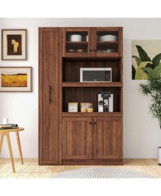 Шкаф-кладовка для фермерского дома Streamdale Furniture с выдвижными полками