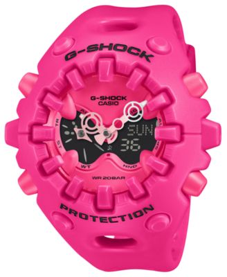 Мужские японские кварцевые часы G-Shock из розовой смолы, 58,2 мм
