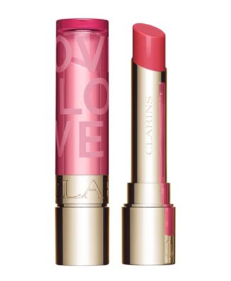 Лимитированная серия бальзама-масла для губ Clarins LOVE Collection розового цвета