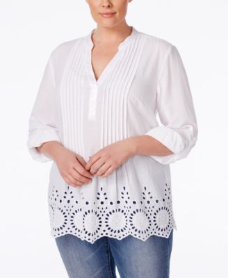 macy's style & co blouses