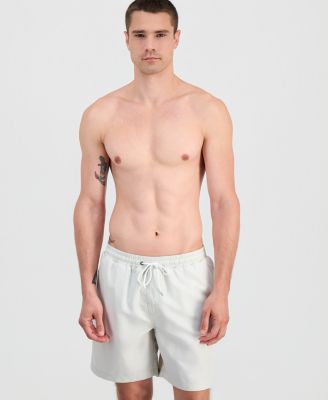 Мужские быстросохнущие плавки Club Room Performance Solid 7 дюймов, созданные для Macy's