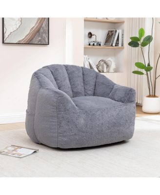 Диван-кресло-мешок Streamdale Furniture Bean Bag с подлокотниками, ленивый диван из пенопласта высокой плотности для взрослых