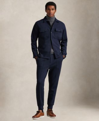 Мужские брюки для бега трусцой Polo Ralph Lauren синего цвета