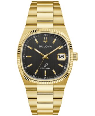 Мужские часы Bulova Super Seville, 37,5 мм, золотистые
