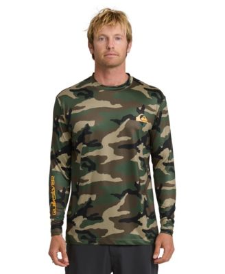 Мужская футболка Quiksilver для серфинга на каждый день UPF с длинным рукавом