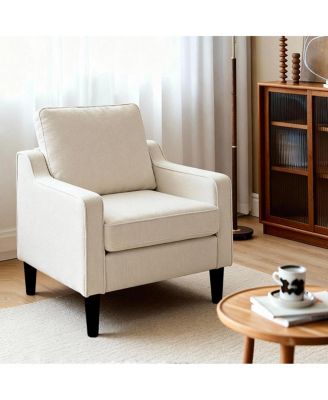 Акцентное кресло для гостиной Streamdale Furniture - Удобное кресло из мягкой синели