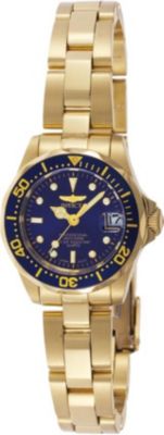 Женские кварцевые часы Invicta 8944 Pro Diver с 3 ручными циферблатами из золота