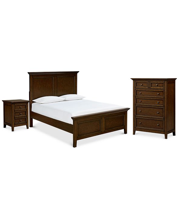 Furniture Matteo Bedroom Furniture, 3-Pc. Bedroom Set ...
