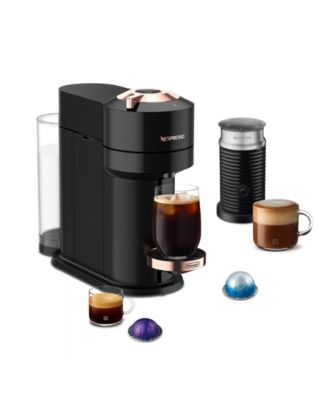 Кофемашина премиум-класса Nespresso Vertuo Next и эспрессо-машина De'Longhi с устройством для взбивания молока Aeroccino