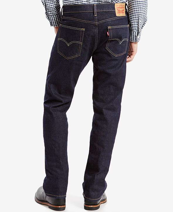 Levi's Men's 505™ Regular Fit Straight Jeans & Reviews - Jeans - Men ...