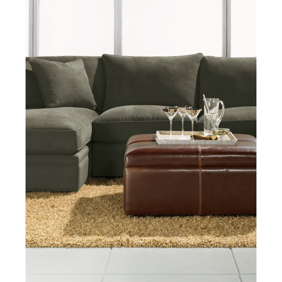 Doss Fabric Microfiber Sectional Sofa, 4 Piece (Left Arm Facing Chaise