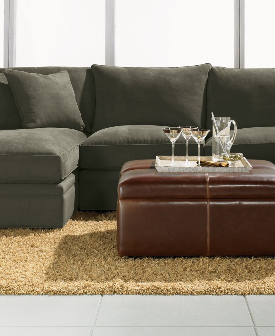 , Corner Unit and Right Arm Facing Loveseat) 144W x 104D x 37H