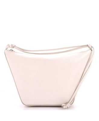 Бывший в употреблении мини-гамак Loewe Hobo из коричневой/бежевой кожи