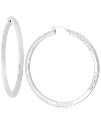 macys sterling silver earrings