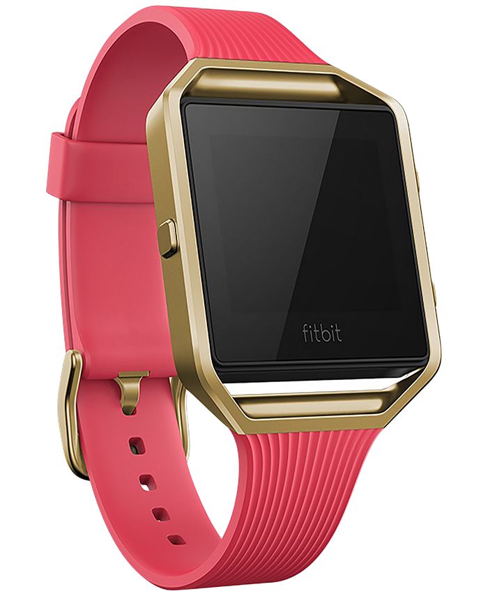 Fitbit Women's Blaze Pink Smart Fitness Watch & Reviews Watches