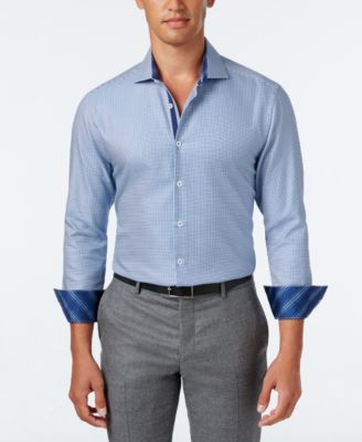 mens slim fit untucked shirts